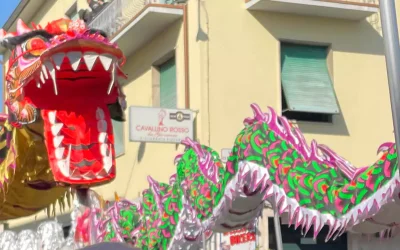 The Best Chinese New Year celebration is in Prato Italy!